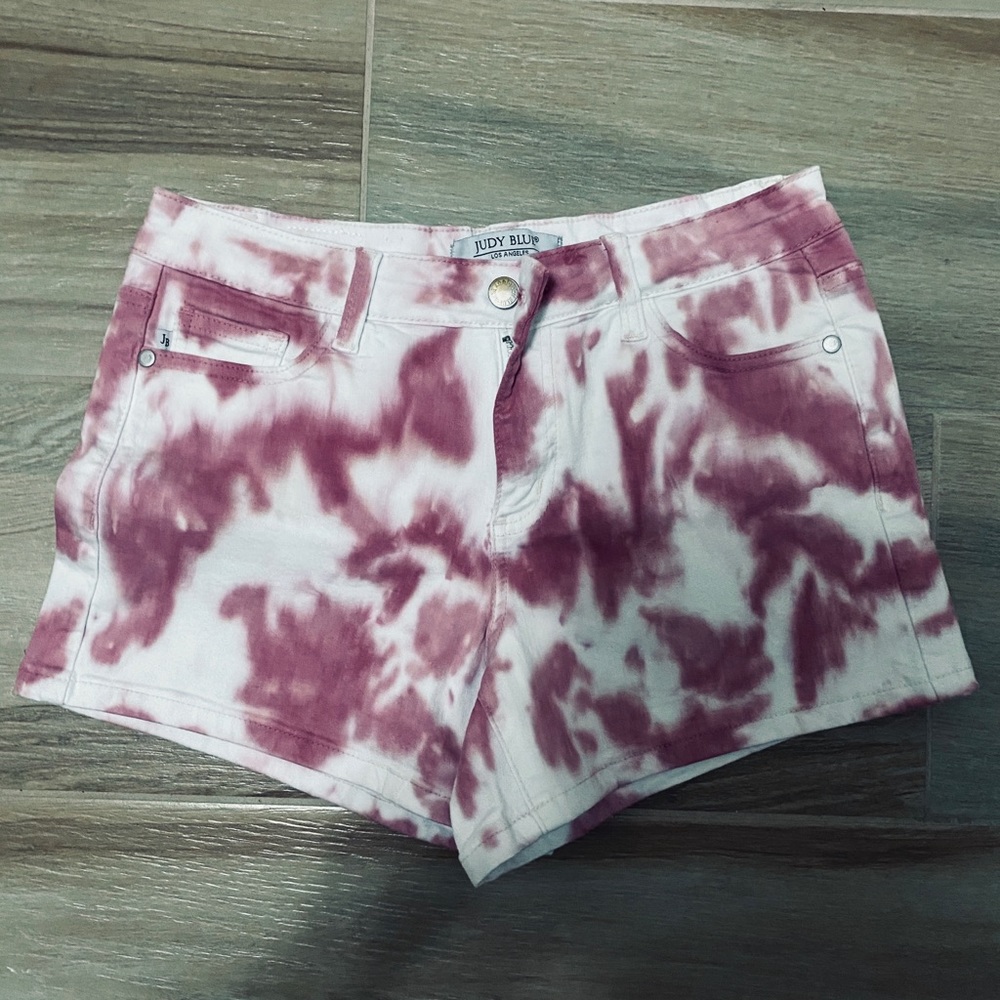Judy Blue Tie Dye Shorts Sz M